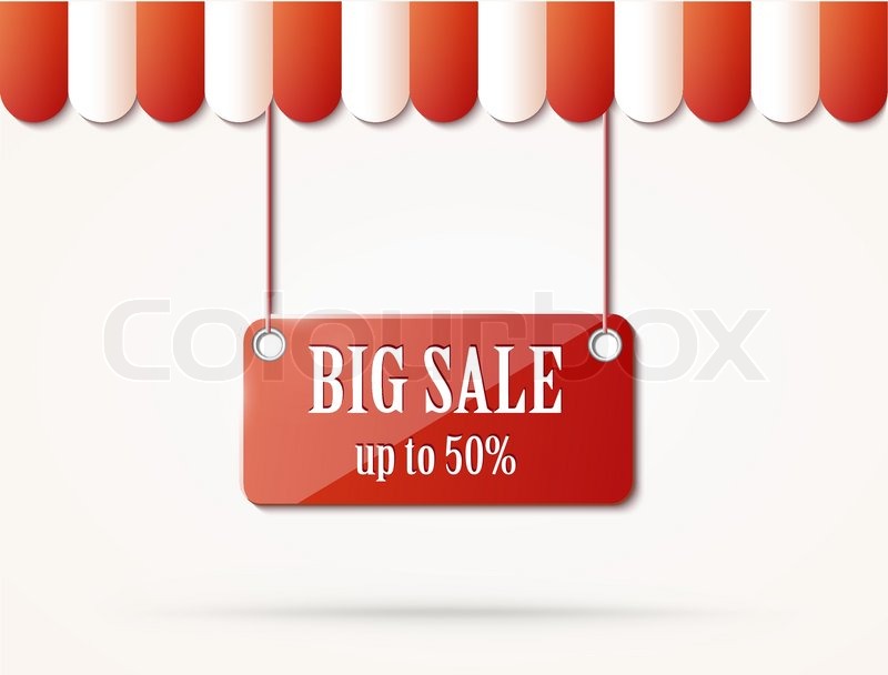 big sale sign