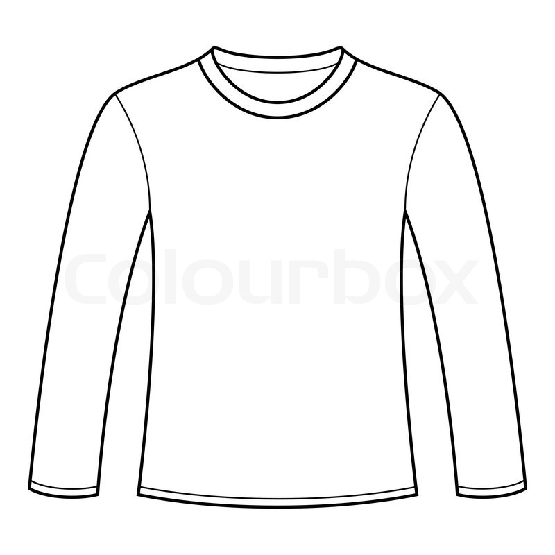 Longsleeve Shirt Template