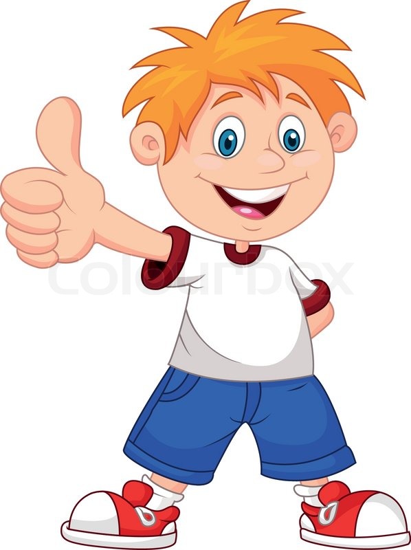 Vector Illustration Of Cartoon Boy Stock Vector Colourbox