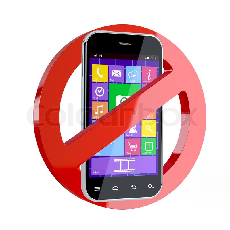 no cell phone