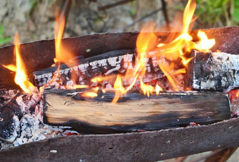 Glut Stock Bild Colourbox