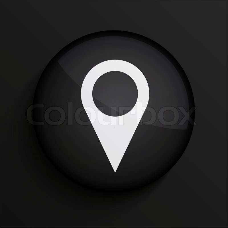 Vector black circle icon Eps10 | Stock-Vektor | Colourbox