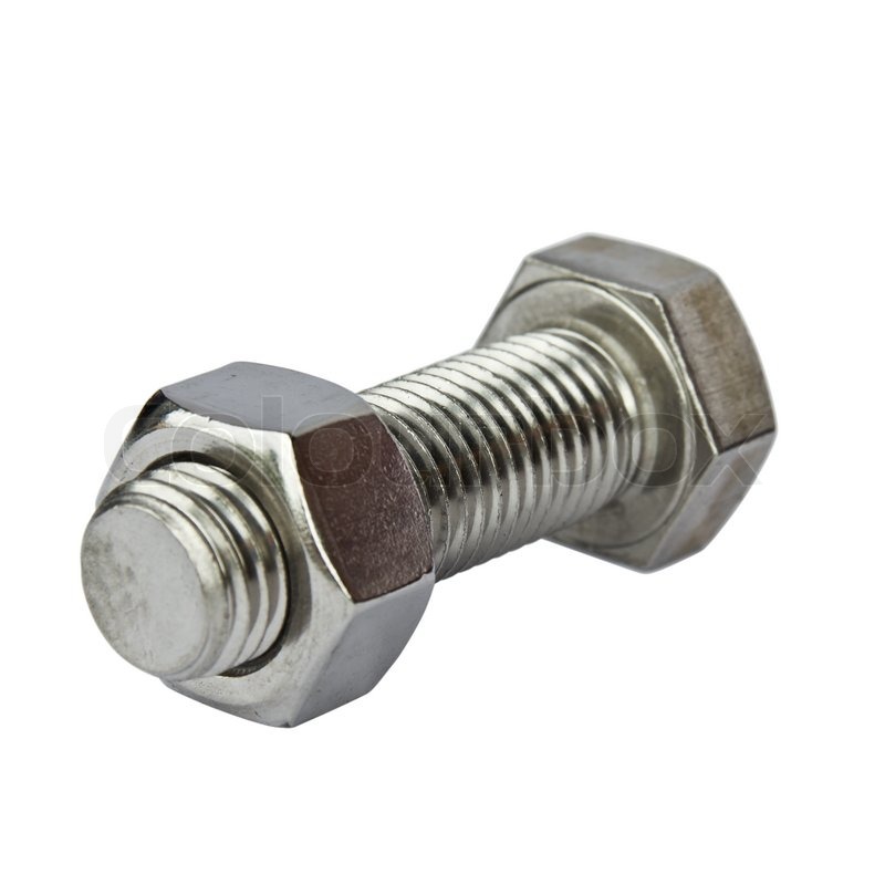 Jual Baut Dan Mur stainless steel bolt and nut stock photo colourbox Jual Baut Dan Mur stainless steel bolt and nut stock photo colourbox