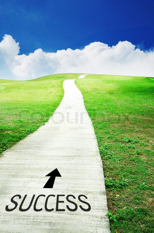 Weg zum Erfolg | Stock Bild | Colourbox