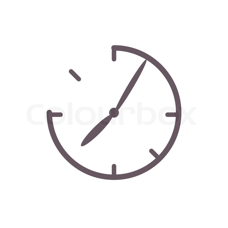 Timer-Symbol | Stock-Vektor | Colourbox