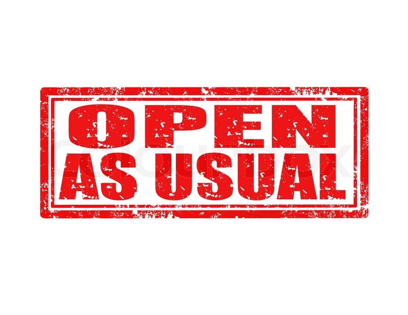 Grunge Rubber Stamp With Text Open As Stock Vector Colourbox