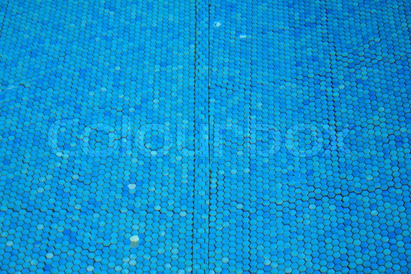 Schwimmbad-Fliesen | Stock Bild | Colourbox