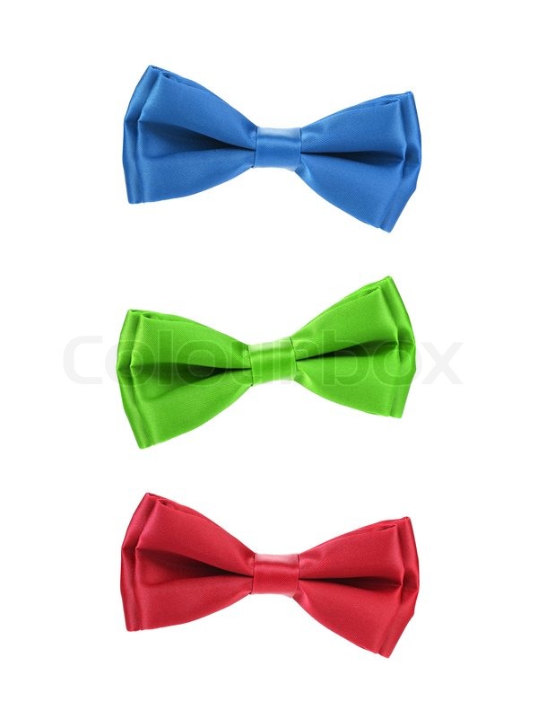 Set of colorful butterflies Tie | Stock image | Colourbox