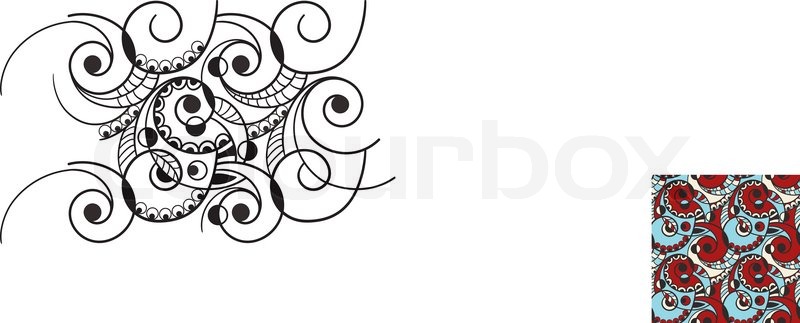 Vector Seamless abstractpattern StockVektor Colourbox