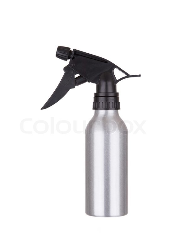 MIGHTY STRONG Sprühflasche 284 Ml – Kontinuierlicher Sprühnebel, Silber-matt