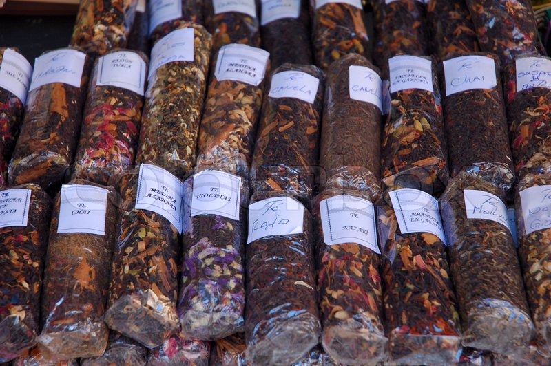 Sammlung von Tees bei orientalischen | Stock Bild | Colourbox