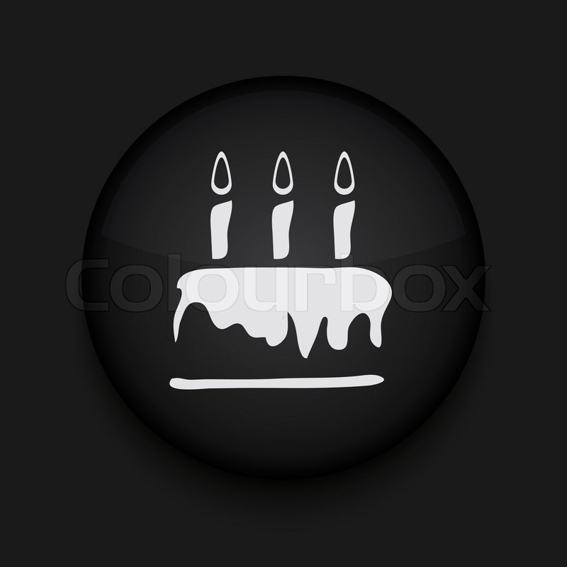 Vector black circle icon Eps10 | Stock-Vektor | Colourbox