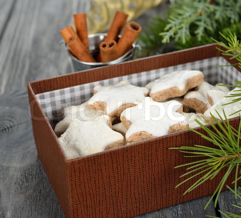 Traditional German Christmas cookies on | Stock image | Colourbox