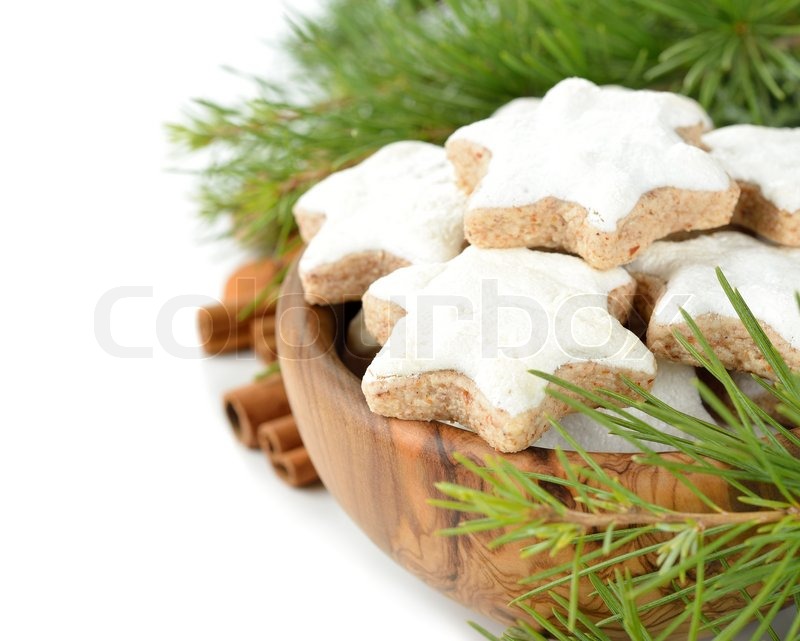 Traditional German Christmas cookies on | Stock image | Colourbox
