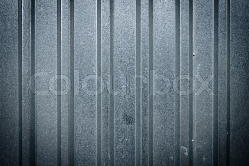 Wellblech Textur Oberfläche | Stock Bild | Colourbox