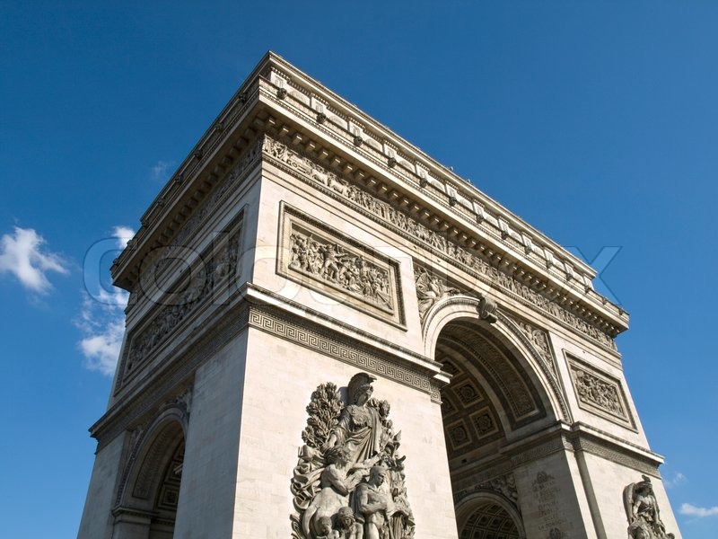 Arc de Triomphe Stock Bild Colourbox