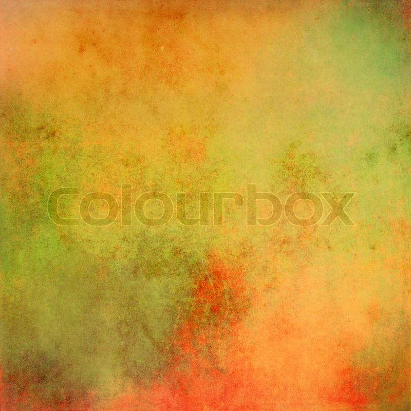 Orange abstract vintage background Stock image Colourbox