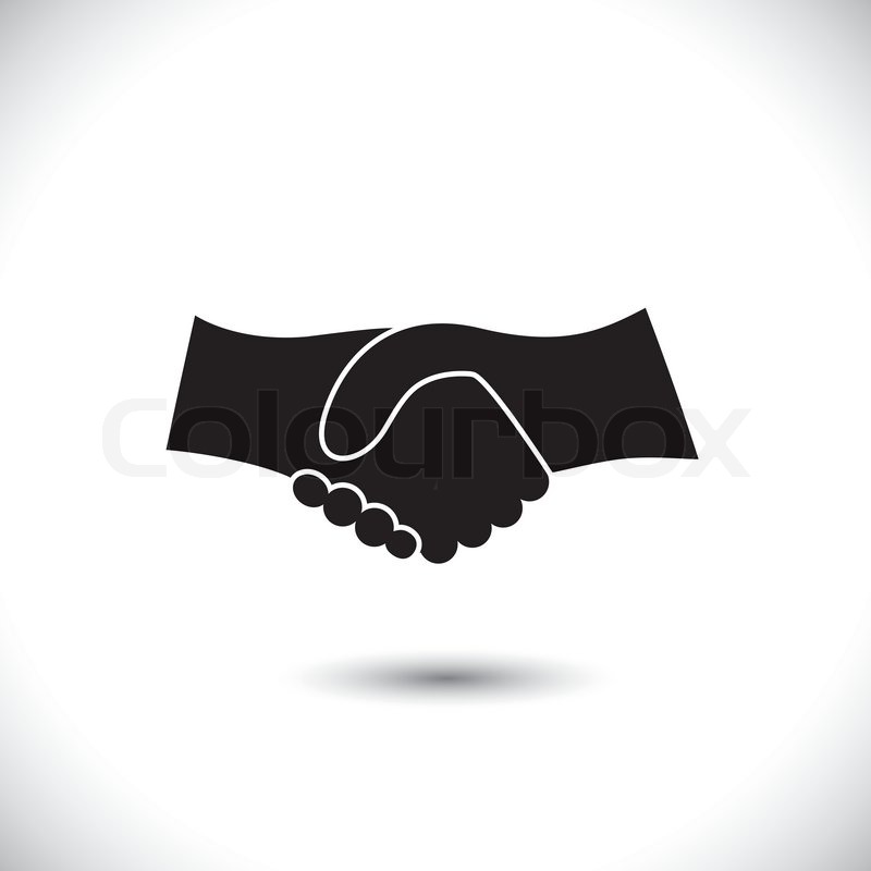 Handshake black and white Black and White Stock Photos & Images