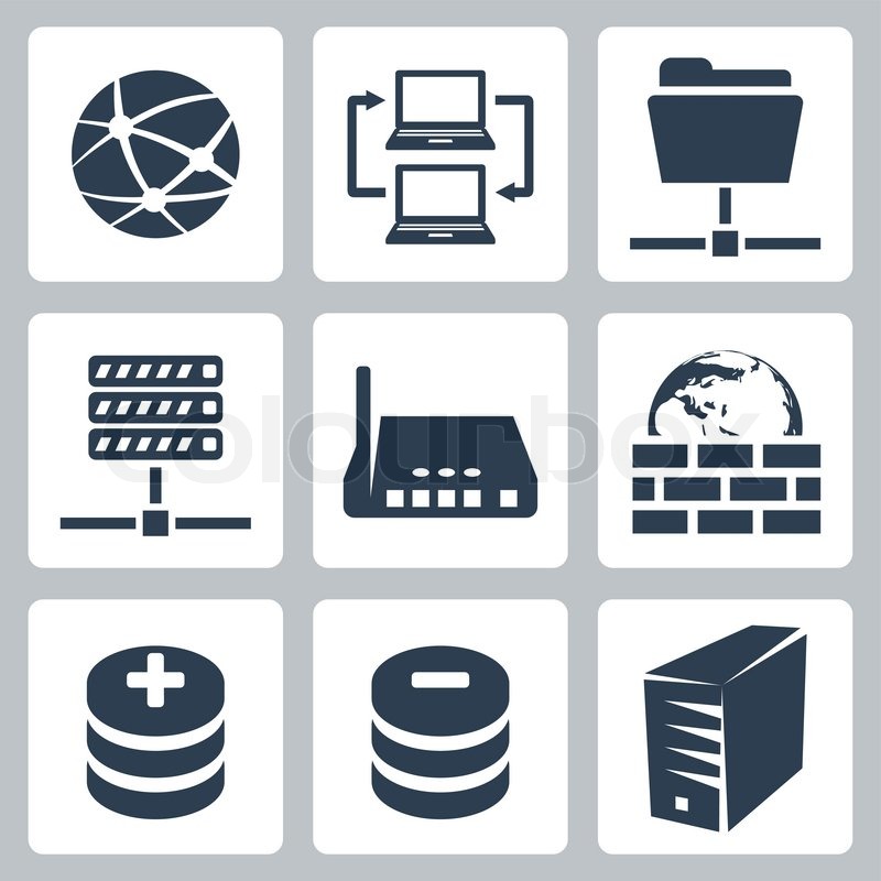 network icon vector