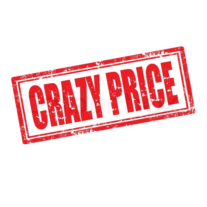 Verrückter Preis - Stempel | Stock-Vektor | Colourbox