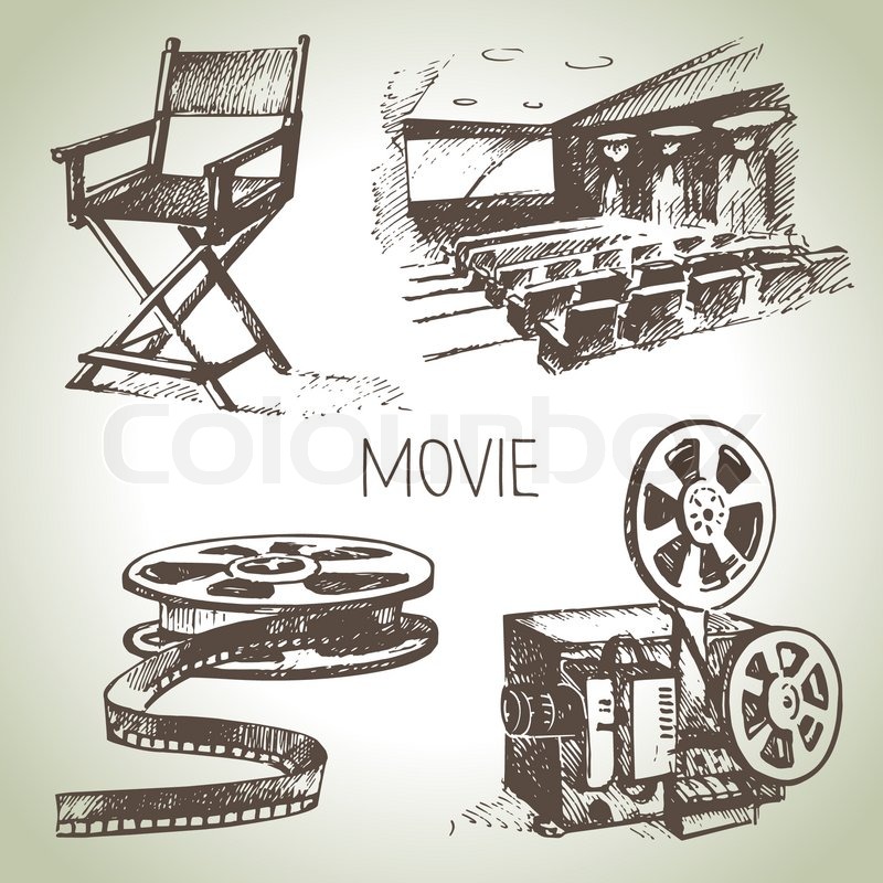 Filmrolle Gezeichnet Filmrolle Gezeichnet