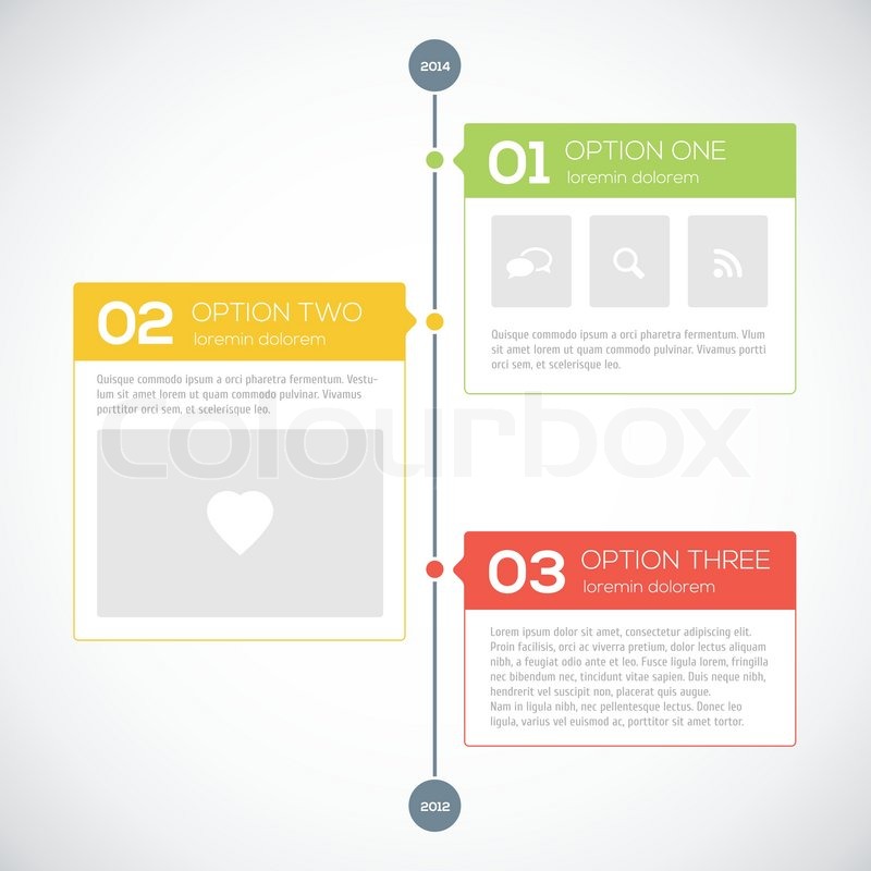 timeline design template