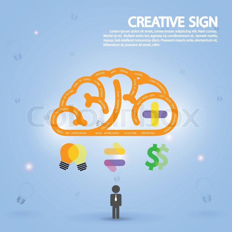 Creative Brain Idea Concept Background Design For Poster Flyer Cover Brochure Business Dea Abstract Backgroundvector Illustration Creative Brain Idea Concept Background Design For Poster Flyer Cover Brochure Business Dea Abstract Backgroundvector Illustration