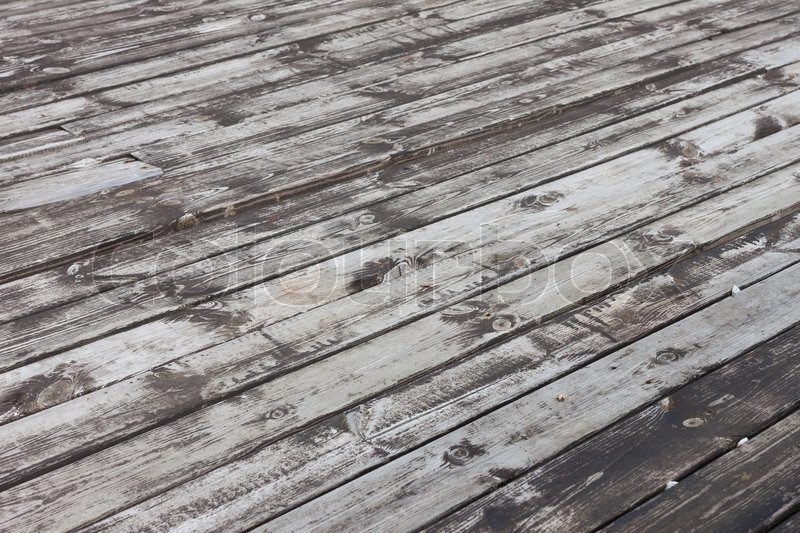 Alter Holzboden | Stock Bild | Colourbox