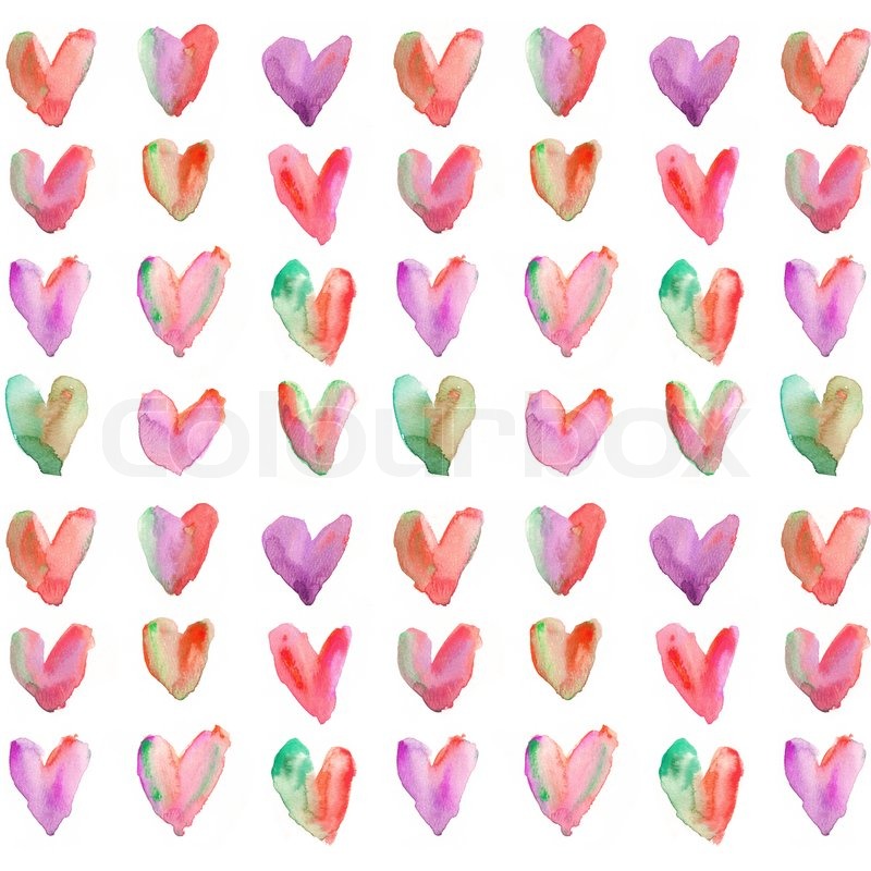 purple and red watercolor hearts stock photo colourbox hearts background pictures