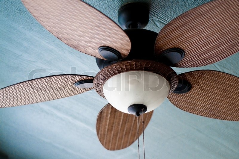 Outdoor Deckenventilator von | Stock Bild | Colourbox
