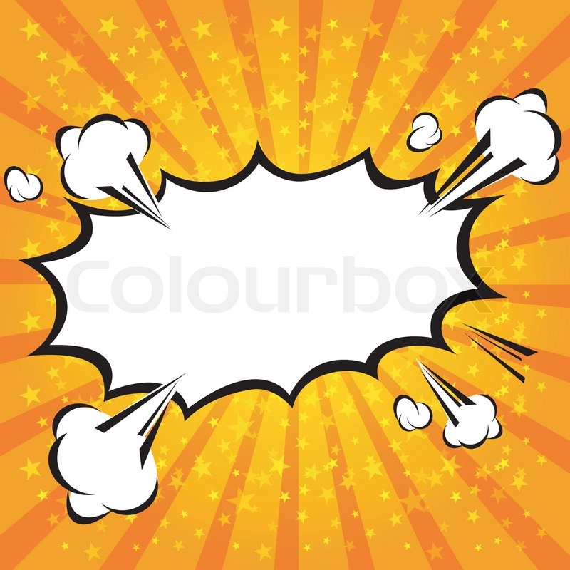 Comic Speech Bubble, Cartoon | Stock vector | Colourbox Comic Speech Bubble, Cartoon | Stock vector | Colourbox