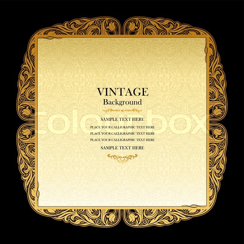 vintage background elegant wedding invitation card victorian style