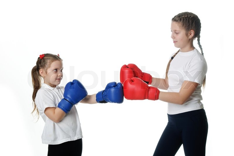 little girls fighting