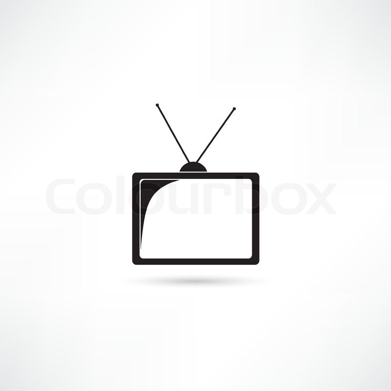 TV vector icon | Stock vector | Colourbox