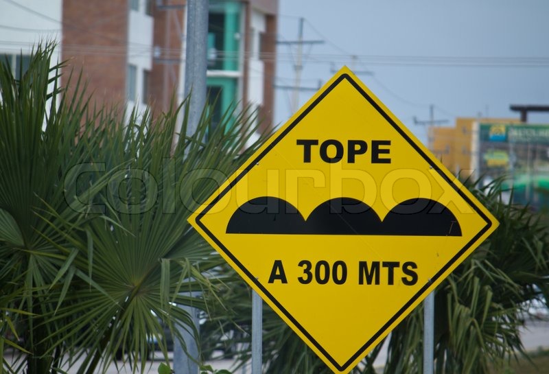 Street Signs In Mexico Quintana Roo Stock Image Colourbox street-signs-in-mexico-quintana-roo-stock-image-colourbox