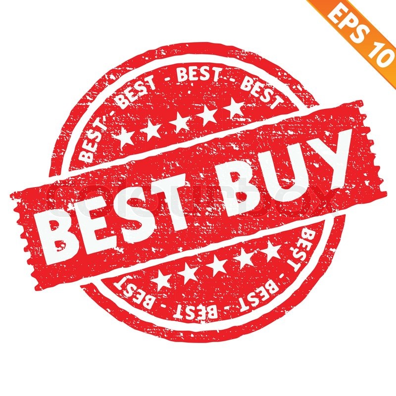 Stamp sticker best buy collection Stock vector Colourbox