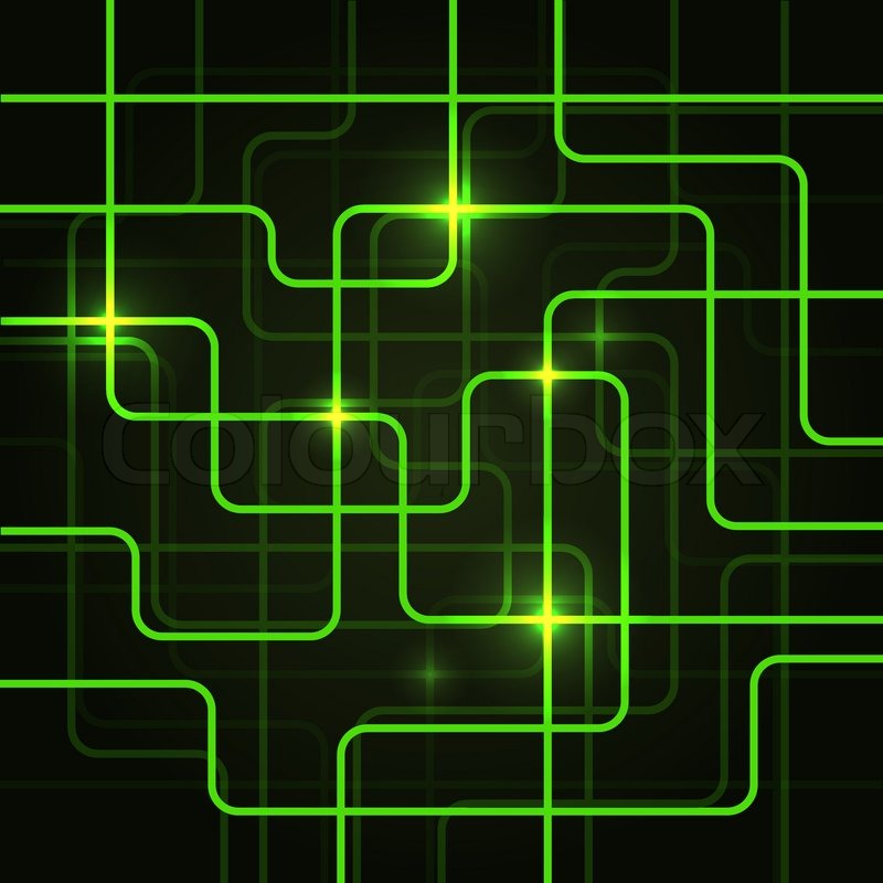 circuit electric board abstract background vector illustration