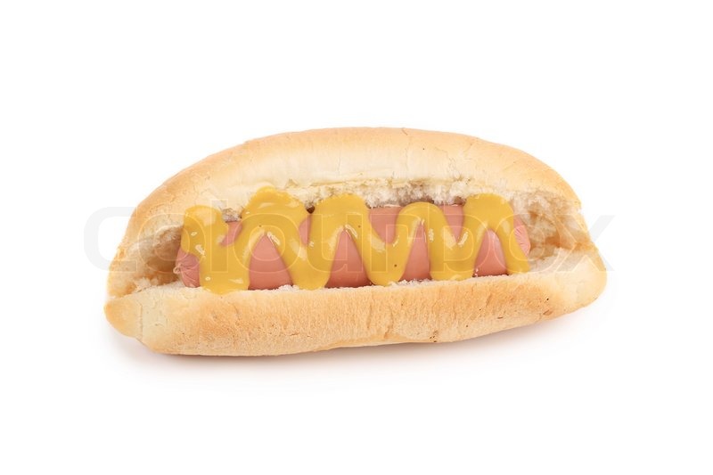 Wurst, schnell, hund Stockfoto Colourbox