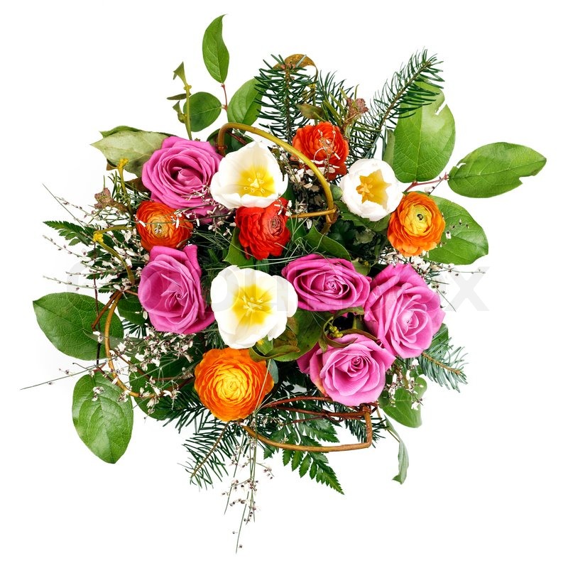 Frische Blumen Blumenstrauß | Stock Bild | Colourbox