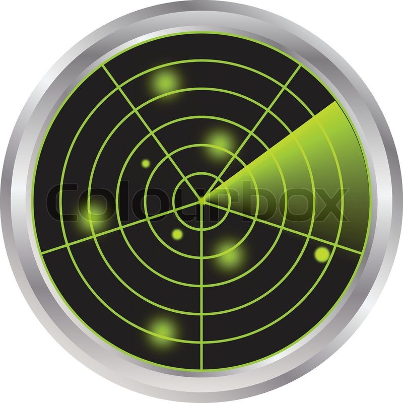 RADAR Stock vector Colourbox