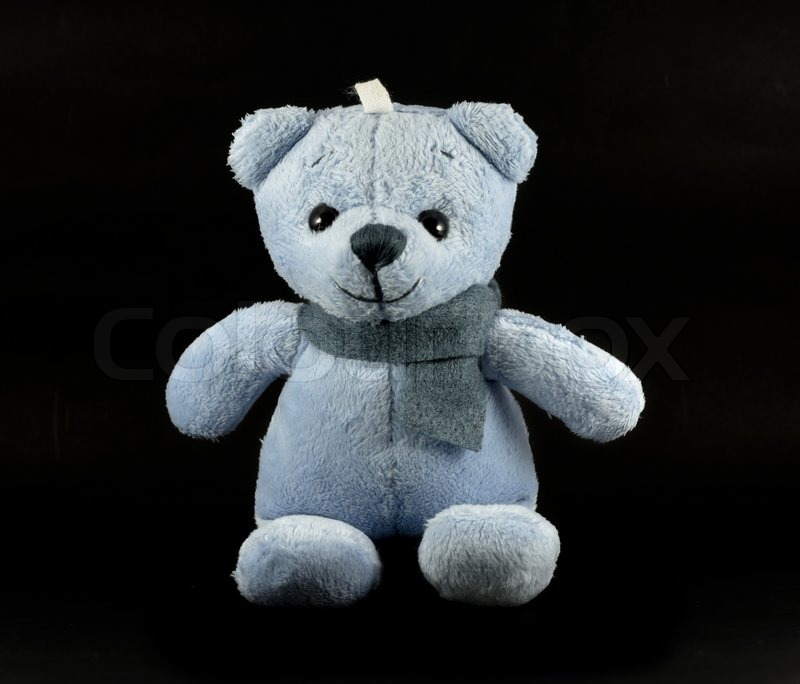 teddy bear in black colour