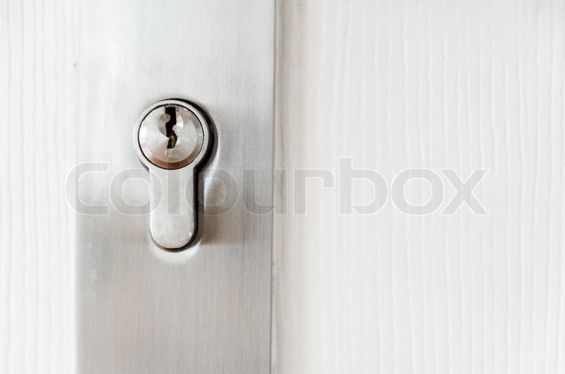 Schlüsselloch Stock Bild Colourbox