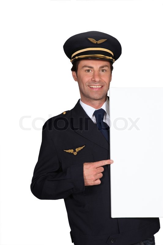 Pilot uniform | Stock Bild | Colourbox