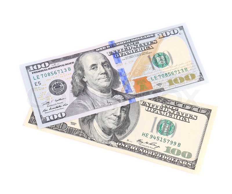 Amerikanische Dollar-Scheine. | Stock Bild | Colourbox