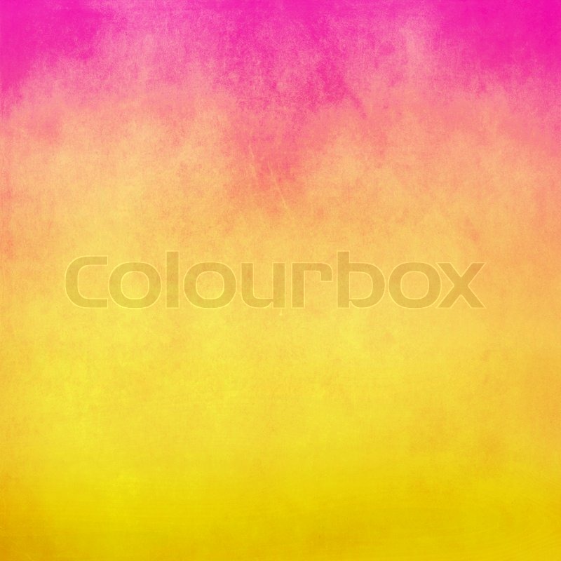 Pink and yellow background | Stock image | Colourbox
