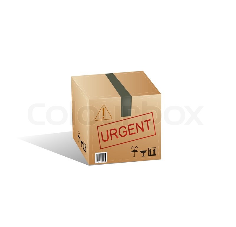 Delivery box. Vector eps 10 | Stock vector | Colourbox