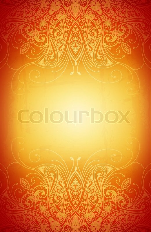 Vintage vector pattern Hand drawn Stock Vector 