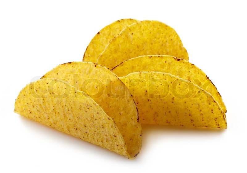 Empty shells of Mexican food Tacos | Stock image | Colourbox