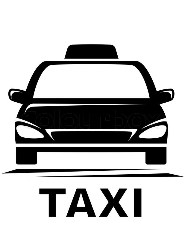 taxi sign | Stock vector | Colourbox