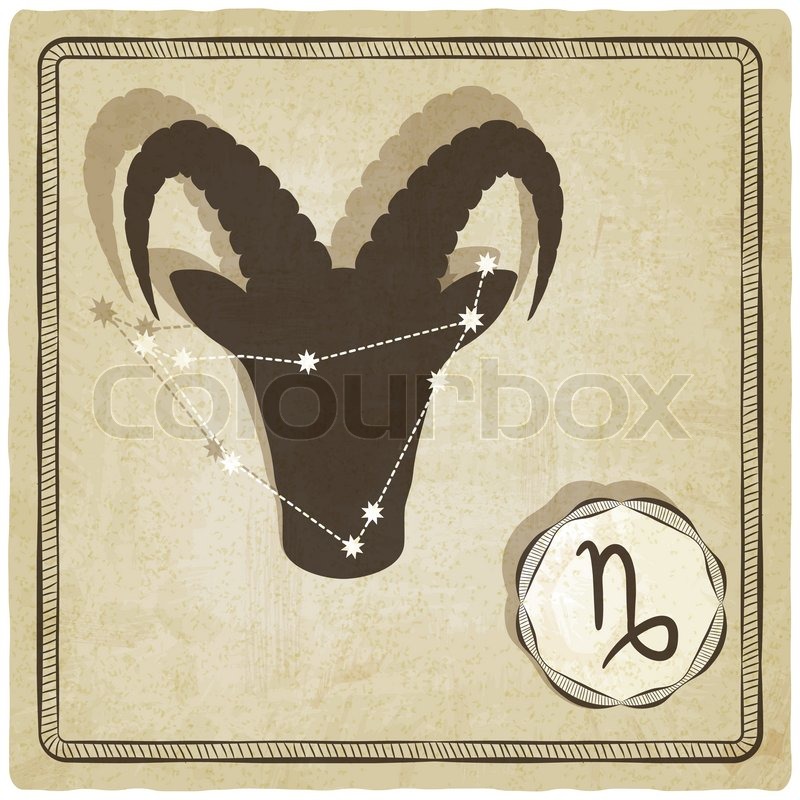 Sternzeichen - Steinbock | Stock Bild | Colourbox